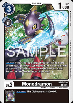 Monodramon (BT19-056)⁣ - Special Booster Ver 2.5⁣ (Common)⁣ [BT19-056]