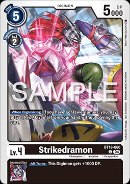 Strikedramon (BT19-060)⁣ - Special Booster Ver 2.5⁣ (Common)⁣ [BT19-060]