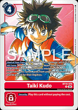 Taiki Kudo (BT19-079) (V.1)⁣ - Special Booster Ver 2.5⁣ (Uncommon)⁣ [BT19-079]