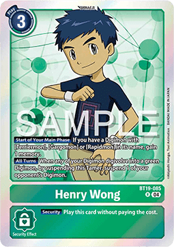 Henry Wong (BT19-085)