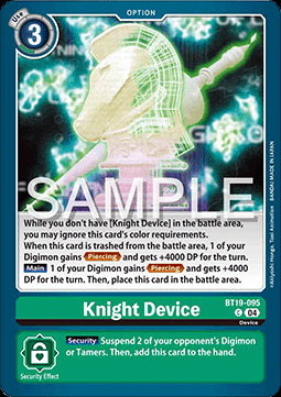 Knight Device (BT19-095)⁣ - Special Booster Ver 2.5⁣ (Common)⁣ [BT19-095]