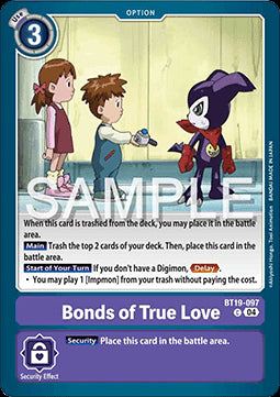 Bonds of True Love (BT19-097)⁣ - Special Booster Ver 2.5⁣ (Common)⁣ [BT19-097]
