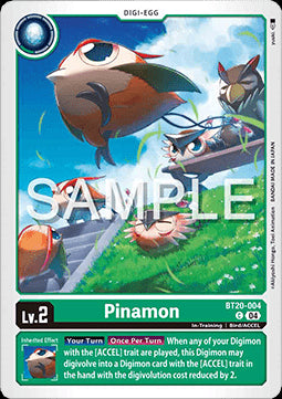 Pinamon (BT20-004)⁣ - Special Booster Ver 2.5⁣ (Common)⁣ [004]