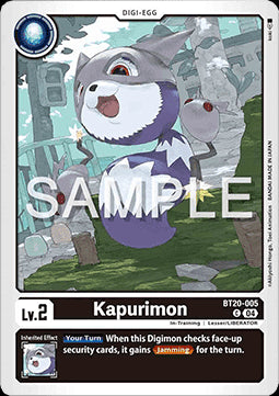 Kapurimon (BT20-005)⁣ - Special Booster Ver 2.5⁣ (Common)⁣ [005]