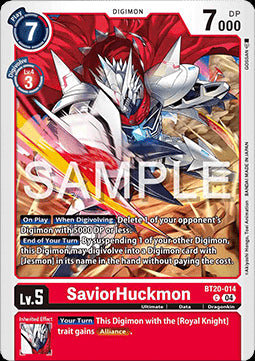 SaviorHuckmon (BT20-014)⁣ - Special Booster Ver 2.5⁣ (Common)⁣ [014]