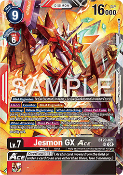 Jesmon GX Ace (BT20-021) (V.1)
