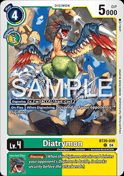 Diatrymon (BT20-039)⁣ - Special Booster Ver 2.5⁣ (Common)⁣ [039]