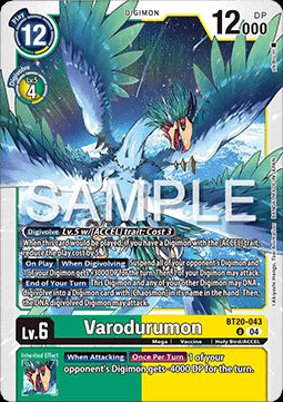 Varodurumon (BT20-043)⁣ - Special Booster Ver 2.5⁣ (Uncommon)⁣ [043]