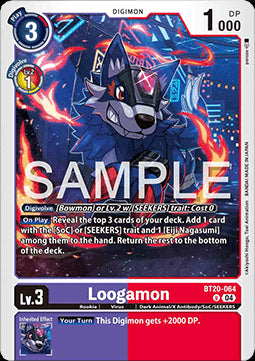 Loogamon (BT20-064)⁣ - Special Booster Ver 2.5⁣ (Uncommon)⁣ [064]
