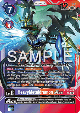 HeavyMetaldramon Ace (BT20-077) (V.1)