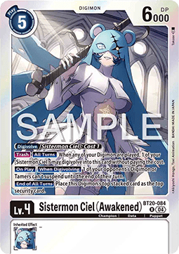 Sistermon Ciel (Awakened) (BT20-084)