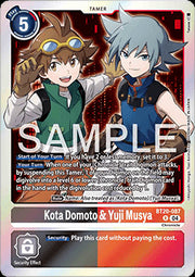 Kota Domoto & Yuji Musya (BT20-087) (V.1)⁣ - Special Booster Ver 2.5⁣ (Rare)⁣ [087]