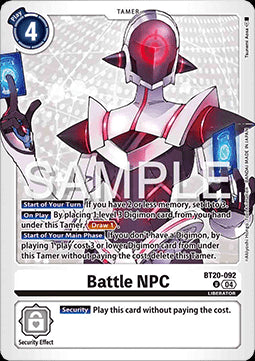 Battle NPC (BT20-092)⁣ - Special Booster Ver 2.5⁣ (Uncommon)⁣ [092]