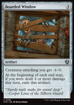 Boarded Window⁣ - Innistrad Remastered⁣ (Uncommon)⁣ [255]