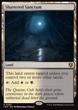 Shattered Sanctum⁣ - Innistrad Remastered⁣ (Rare)⁣ [283]