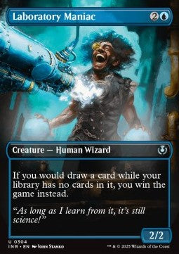 Laboratory Maniac (V.1)⁣ - Innistrad Remastered: Extras⁣ (Uncommon)⁣ [304]
