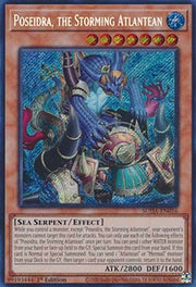 Poseidra, the Storming Atlantean (V.1 - Secret Rare) - Supreme Darkness (Secret Rare) [SUDA-016]