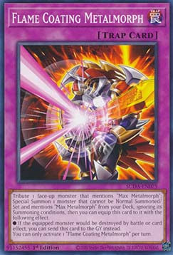 Flame Coating Metalmorph⁣ - Supreme Darkness⁣ (Common)⁣ [075]