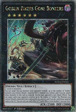 Goblin Bikers Gone Bonkers (V.2 - Quarter Century Secret Rare)⁣ - Supreme Darkness⁣ (Quarter Century Secret Rare)⁣ [044]