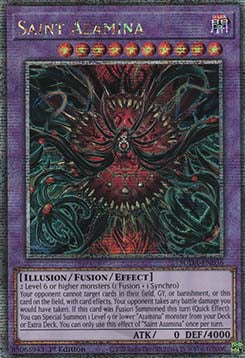 Saint Azamina (V.2 - Quarter Century Secret Rare)