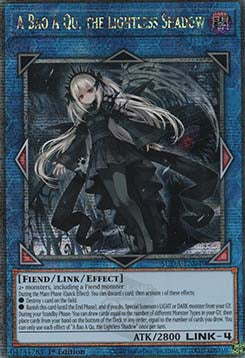 A Bao A Qu, the Lightless Shadow (V.2 - Quarter Century Secret Rare)