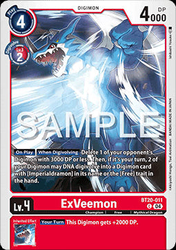 ExVeemon (BT20-011)⁣ - Special Booster Ver 2.5⁣ (Common)⁣ [011]