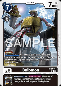 Bulbmon (BT20-054)⁣ - Special Booster Ver 2.5⁣ (Common)⁣ [054]