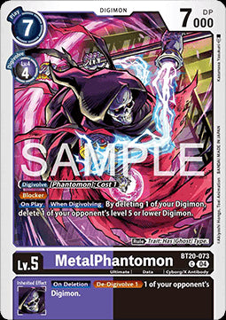 MetalPhantomon (BT20-073)⁣ - Special Booster Ver 2.5⁣ (Common)⁣ [073]