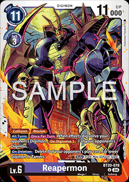 Reapermon (BT20-078)⁣ - Special Booster Ver 2.5⁣ (Uncommon)⁣ [078]