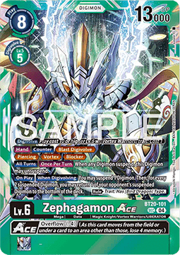 Zephagamon Ace (BT20-101) (V.1)