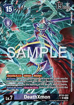DeathXmon (BT20-082) (V.2)⁣ - Special Booster Ver 2.5⁣ (Alternative Art)⁣ [082]