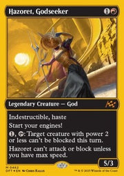 Hazoret, Godseeker (V.1)⁣ - Aetherdrift: First-Place⁣ (Mythic)⁣ [462]