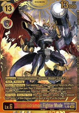 Imperialdramon: Fighter Mode (BT20-020) (V.3)