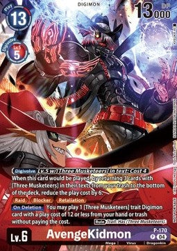 AvengeKidmon (P-170)⁣ - Promos⁣ (Promo)⁣ [170]