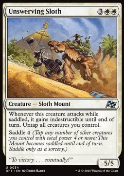 Unswerving Sloth⁣ - Aetherdrift⁣ (Uncommon)⁣ [34]