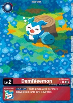 DemiVeemon (BT20-001)⁣ - Promos: Special Booster Ver 2.5⁣ (Alternative Art)⁣ [BT20-001]