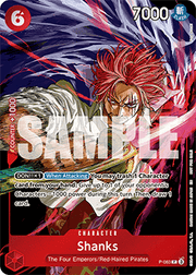 Shanks (P-083) (V.1) - Promos (Promo) [P-083]