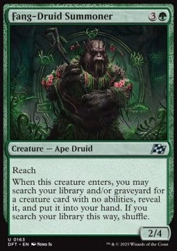 Fang-Druid Summoner⁣ - Aetherdrift⁣ (Uncommon)⁣ [163]