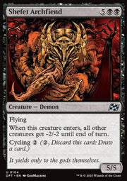 Shefet Archfiend⁣ - Aetherdrift⁣ (Uncommon)⁣ [104]