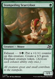 Stampeding Scurryfoot⁣ - Aetherdrift⁣ (Common)⁣ [181]