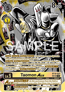 Taomon Ace (BT19-037) (V.3)