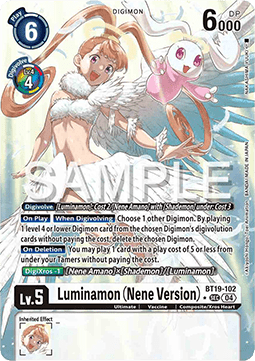 Luminamon (Nene Version) (BT19-102) (V.2)