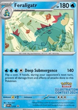 Feraligatr⁣ - SV Black Star Promos⁣ (Promo)⁣ [213]