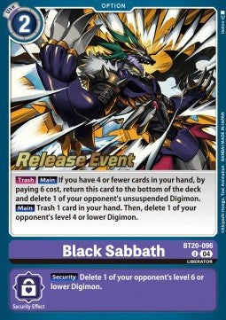 Black Sabbath (BT20-096)