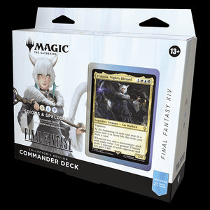 Commander: Magic: The Gathering - FINAL FANTASY: "Scions & Spellcraft" Commander Deck: Collector's Edition⁣ - Commander: Magic: The Gathering - FINAL FANTASY