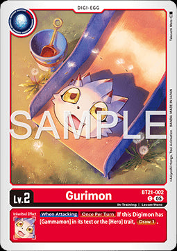 Gurimon (BT21-002)⁣ - World Convergence⁣ (Common)⁣ [002]