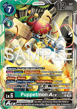 Puppetmon Ace (BT21-051) (V.1)