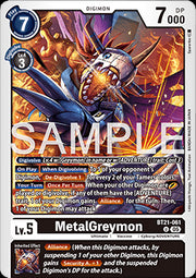 MetalGreymon (BT21-061)⁣ - World Convergence⁣ (Uncommon)⁣ [061]