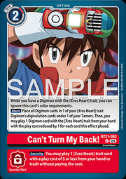 Can't Turn My Back! (BT21-092)⁣ - World Convergence⁣ (Common)⁣ [092]