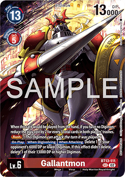 Gallantmon (BT13-111)